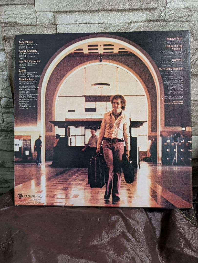 Tom Scott - New York Connection Vinyl LP Japan Pressing Fusion Jazz GP-286