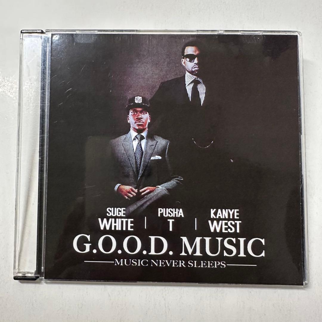 Suge White / Pusha T / Kanye West - G.O.O.D. Music: Music Never Sleeps CD-R