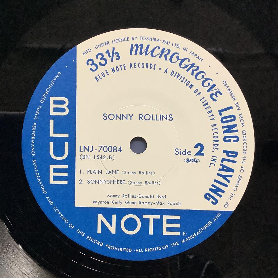 Sonny Rollins - Vol. 1 LP Vinyl Japan Reissue Blue Note LNJ-70084 Hard Bop Jazz