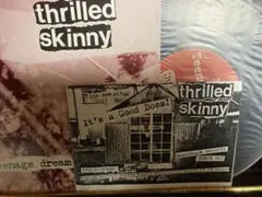 Thrilled Skinny Teenage Dream 7" Vinyl Punk Hunchback Records Import