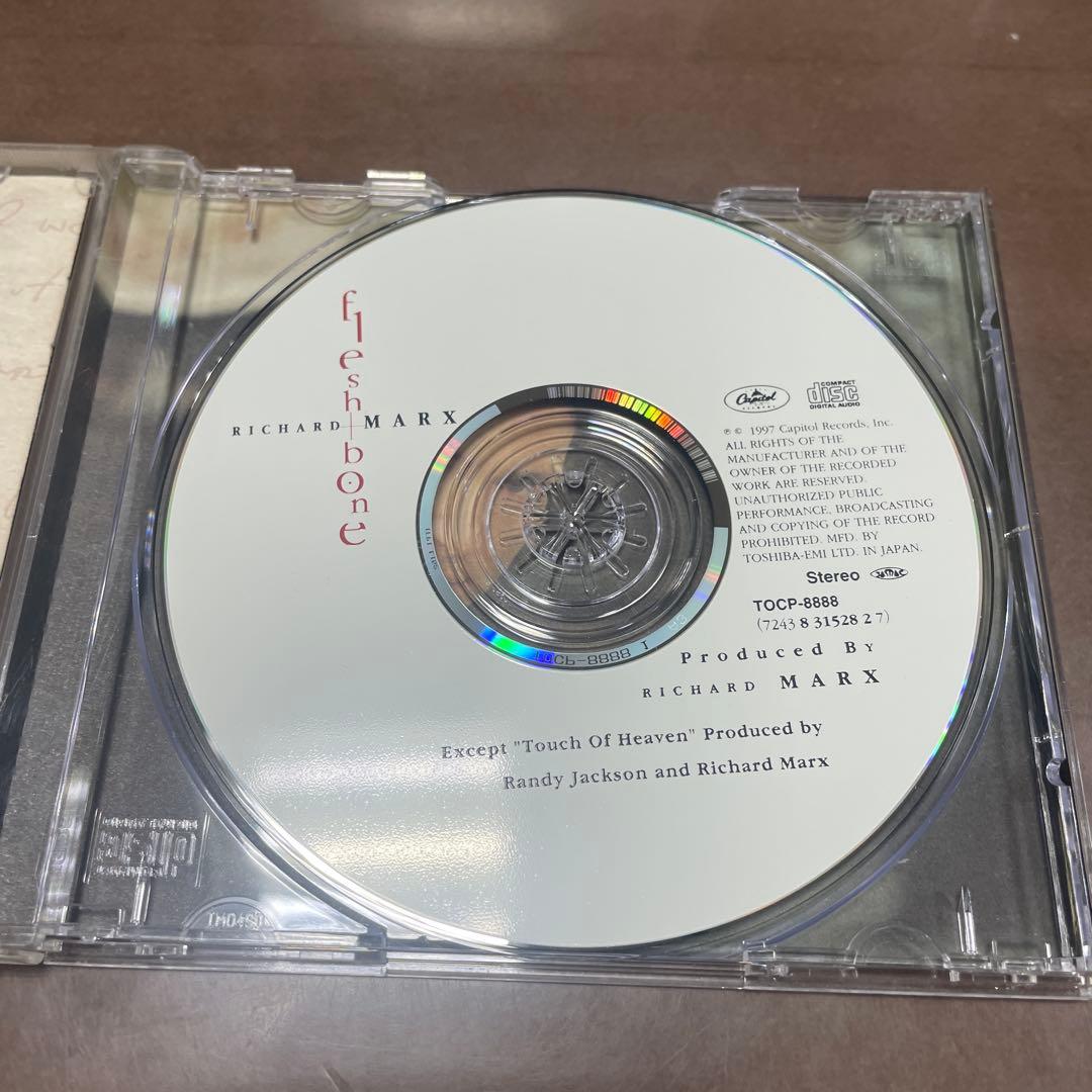 Richard Marx - Flesh and Bone CD Japan Press TOCP-8888 1997 Pop Rock Album