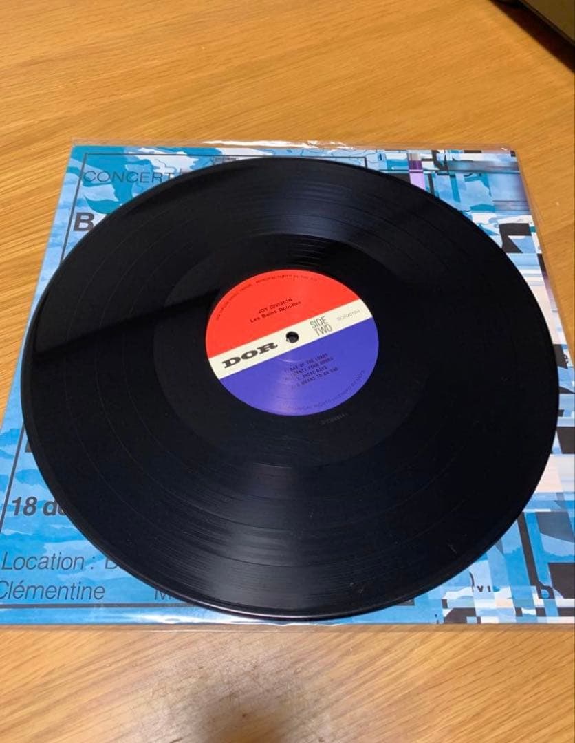 Joy Division Les Bains Douches 1979 Live Vinyl LP Rare Performance Recording