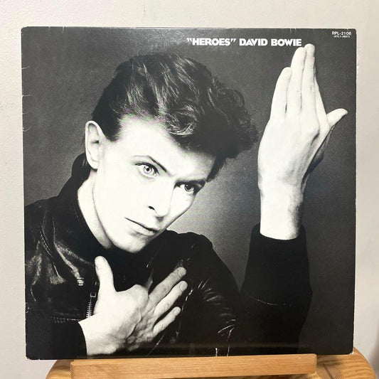 David Bowie - "Heroes" 1982 Japan LP Vinyl Record w/ Liner Notes RCA RPL-2106