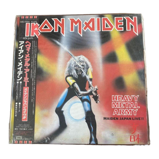 Iron Maiden Japan Live Record with OBI Near Mint Used | Japansoundstore