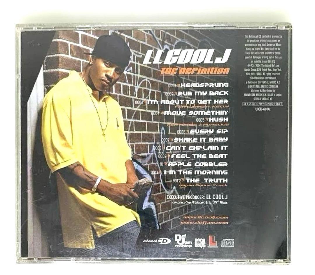 LL Cool J - The Definition CD Japan Press 2004 with Bonus Track