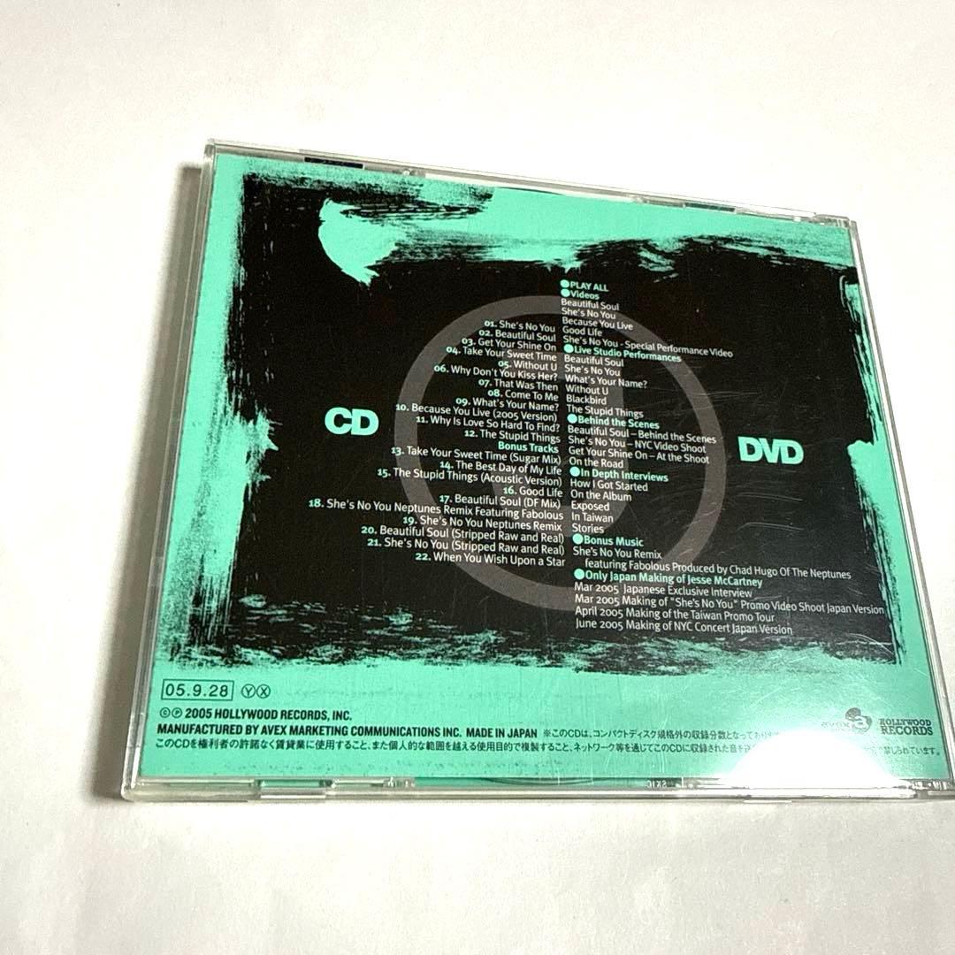Jesse McCartney Beautiful Soul+Up Close CD+DVD Japan Press with OBI 2005