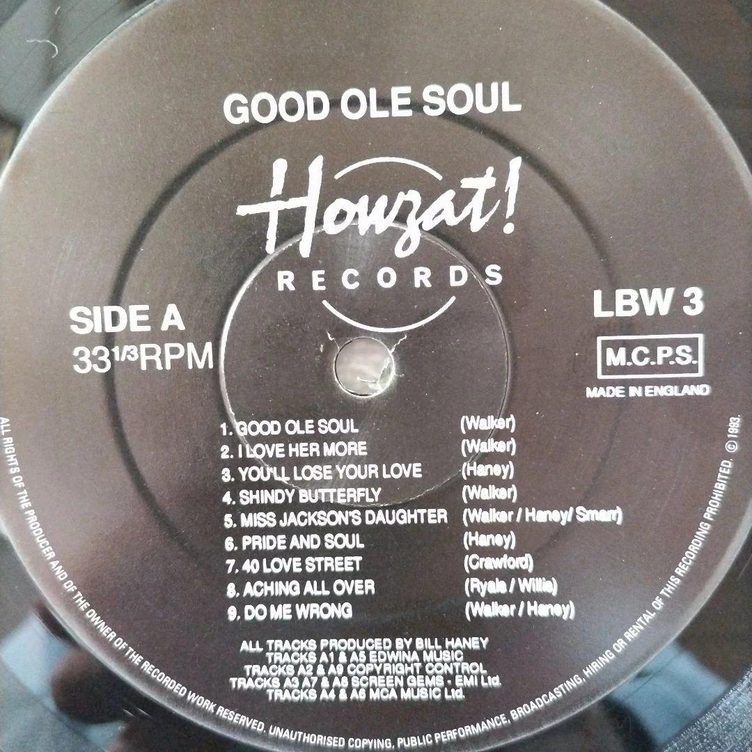 Randolph Walker - Good Ole Soul LP Rare Southern Soul Compilation Japan Import