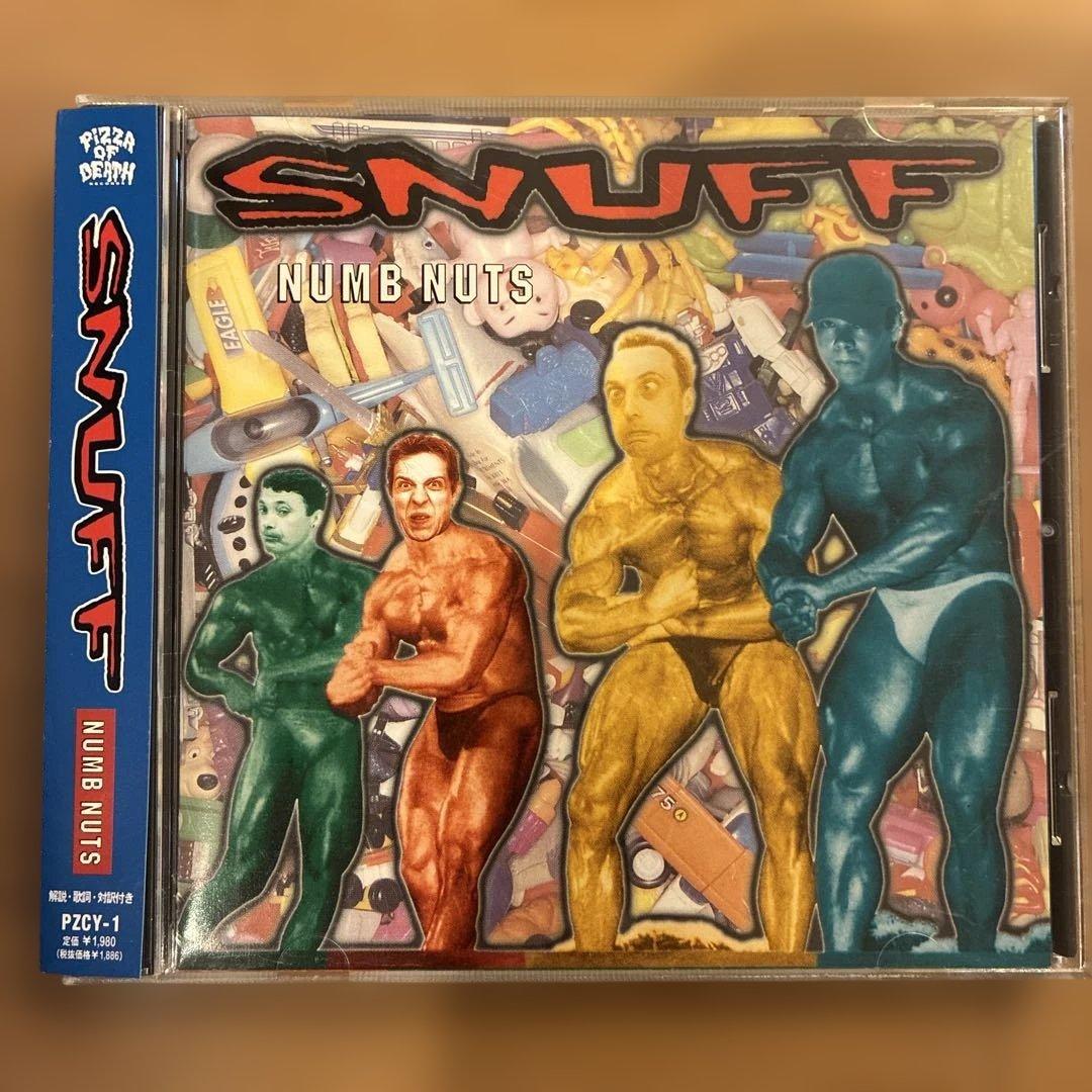 Snuff - Numb Nuts CD Japan Press with OBI Pizza of Death Records