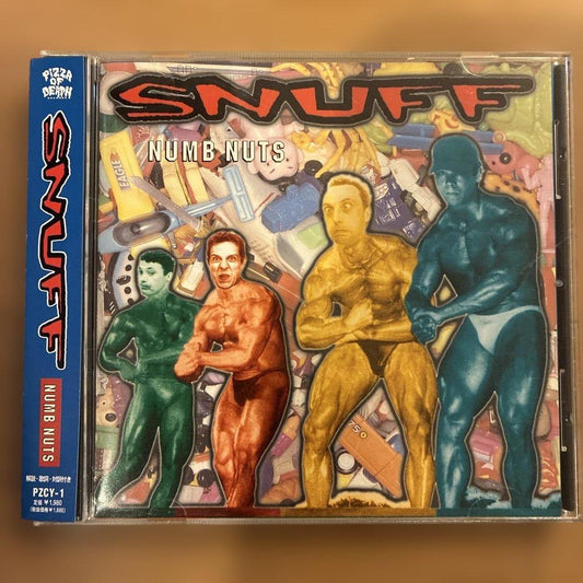 Snuff - Numb Nuts CD Japan Press with OBI Pizza of Death Records