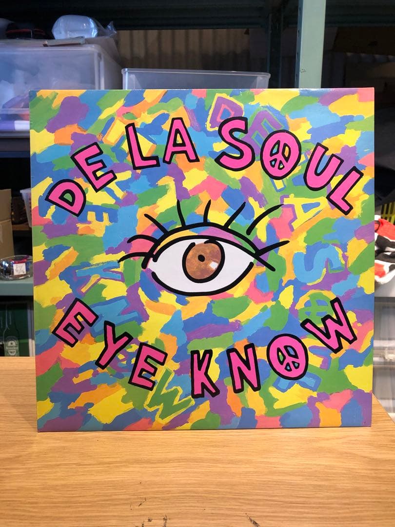 De La Soul - Eye Know 12" Vinyl Original UK 1989 Big Life Records 45 RPM