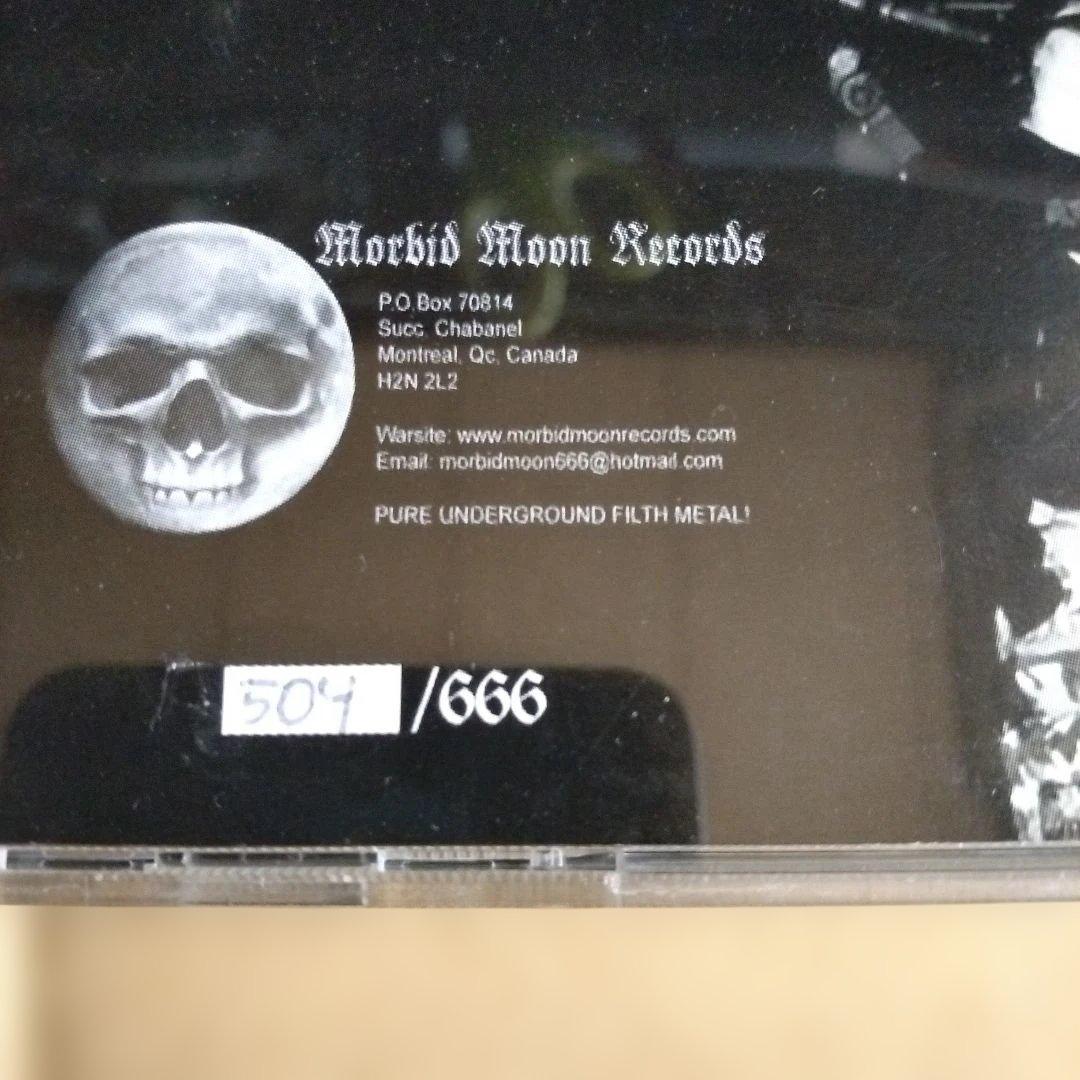 Balberith - Legion ov Terror CD, Limited Edition #504/666, Morbid Moon Records