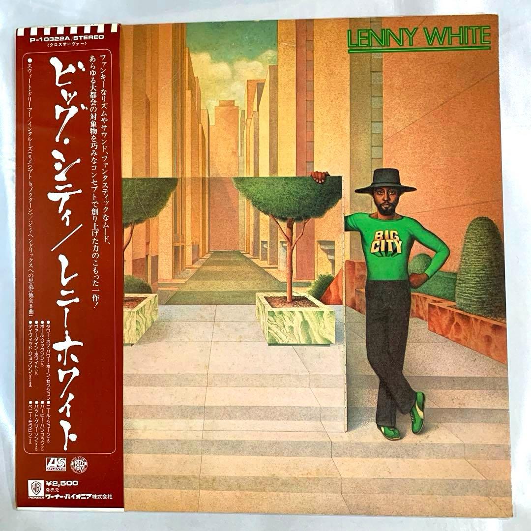 Lenny White - Big City LP 1977 Japan Pressing Jazz Fusion Vinyl w/ Obi