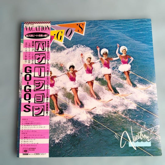 GO-GO'S Vacation 1982 LP Colorful Design Record Excellent Condition | Japansoundstore