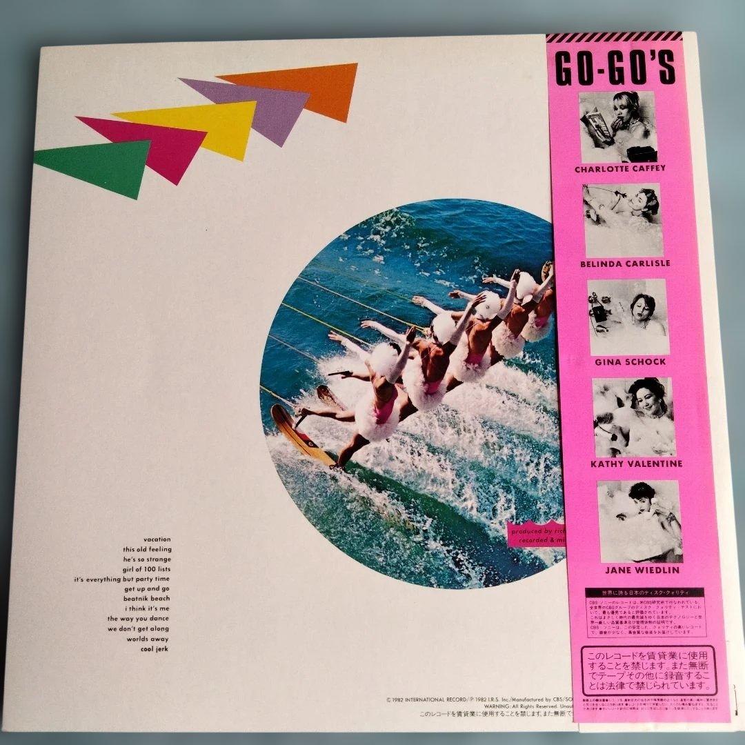 GO-GO'S Vacation 1982 LP Colorful Design Record Excellent Condition | Japansoundstore