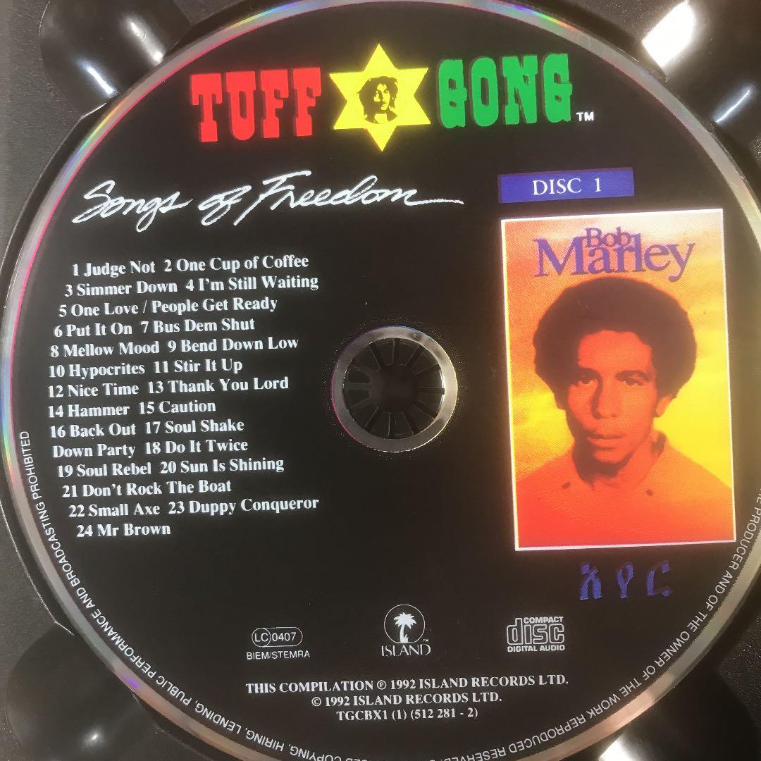 Bob Marley Songs of Freedom 4CD Box Set Limited Edition Japan Import 1992