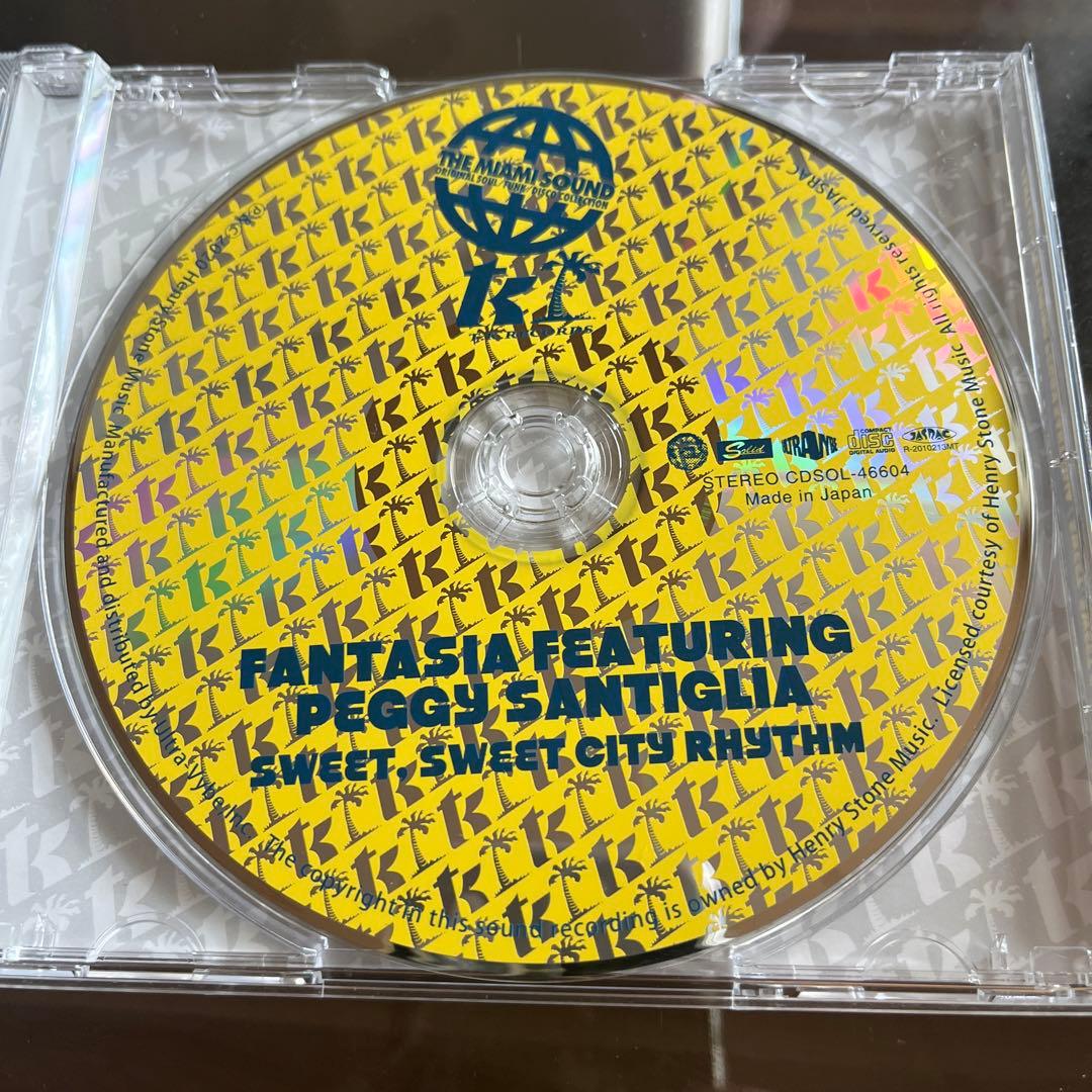 Fantasia Featuring Peggy Santiglia Sweet, Sweet City Rhythm Japan CD with OBI