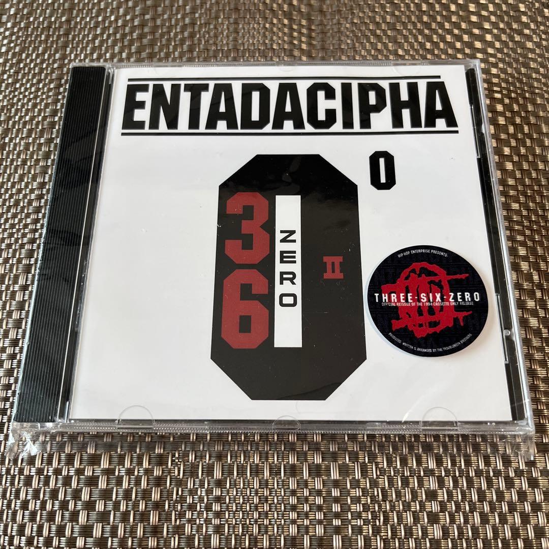 Entadacipha / 36Zero (Troubleneck Brothers) CD Official Reissue 2025 Hip-Hop