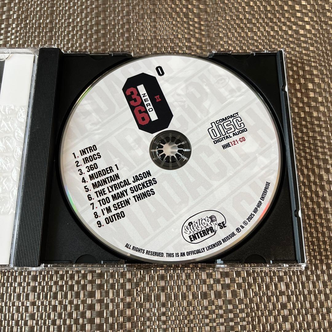 Entadacipha / 36Zero (Troubleneck Brothers) CD Official Reissue 2025 Hip-Hop