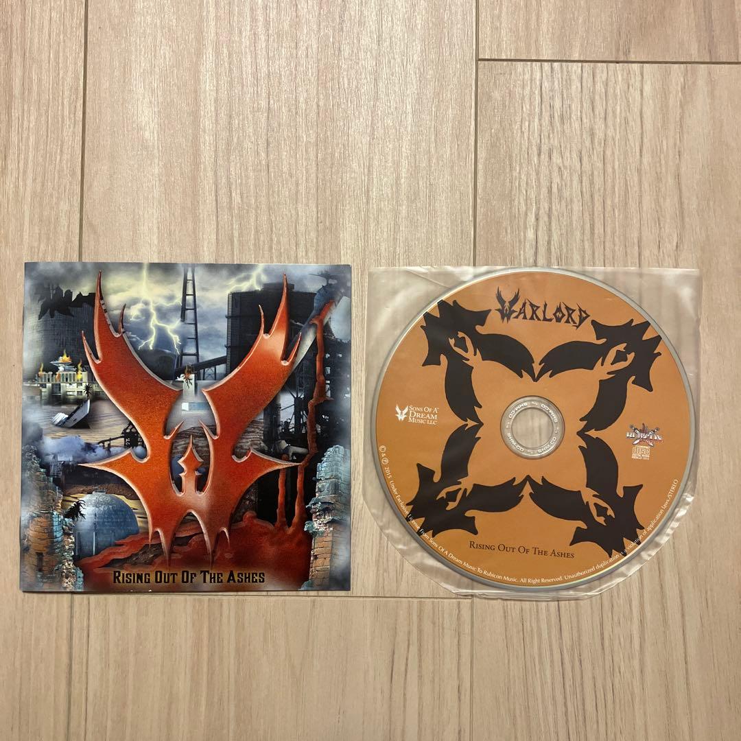 Warlord Rising Out Of The Ashes CD Japan Press with OBI Limited SHM-CD Edition