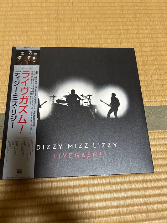 Dizzy Mizz Lizzy - Livegasm! 2LP Red Vinyl Japan Import w/ Obi Rare Rock