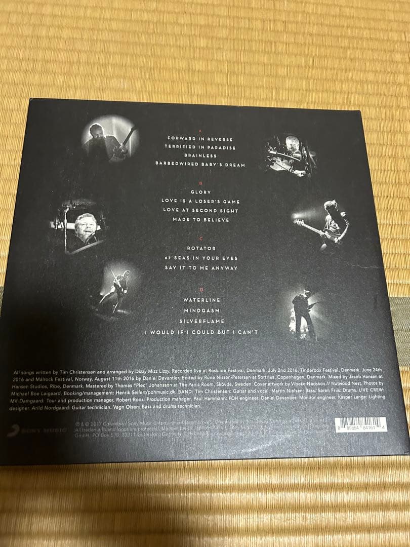 Dizzy Mizz Lizzy - Livegasm! 2LP Red Vinyl Japan Import w/ Obi Rare Rock