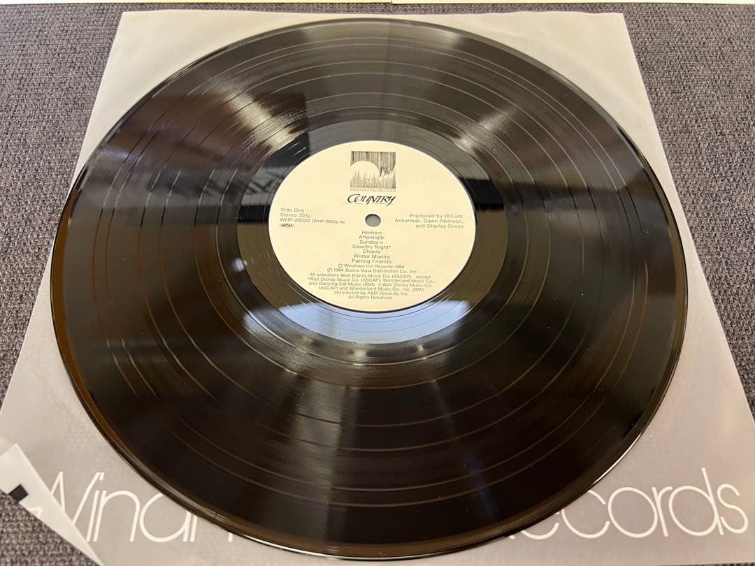 George Winston - Country Soundtrack LP Japan Original Windham Hill WHP-28022