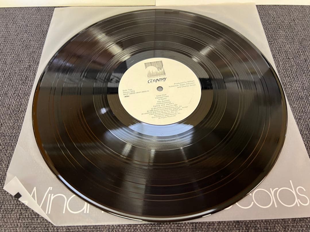 George Winston - Country Soundtrack LP Japan Original Windham Hill WHP-28022
