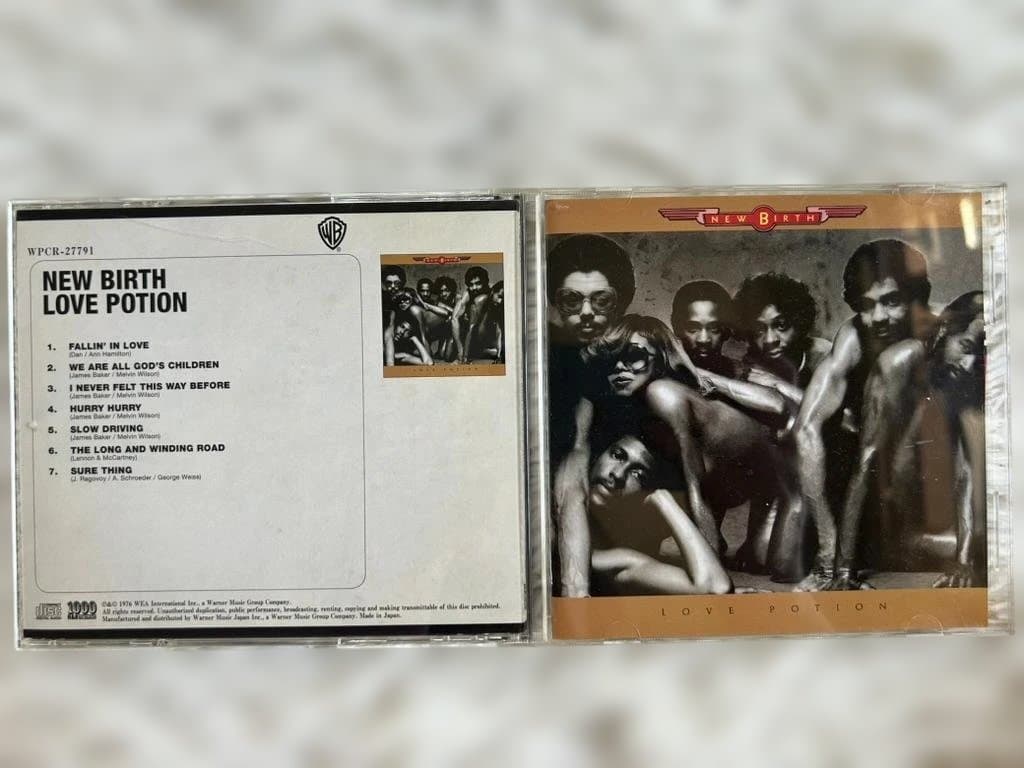 Birth - Love Potion CD Japan Press 2014 Remaster with OBI R&B Soul