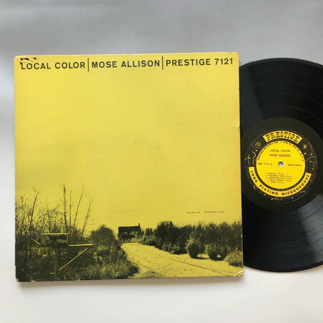 Mose Allison - Local Color LP 1957 Prestige PRLP 7121 Original DG Mono RVG Jazz