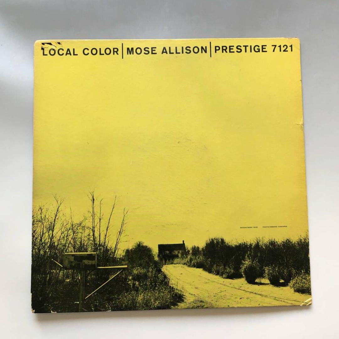 Mose Allison - Local Color LP 1957 Prestige PRLP 7121 Original DG Mono RVG Jazz