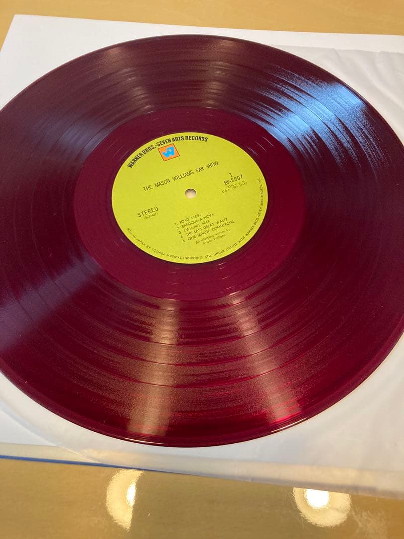 Mason Williams - Ear Show LP Japan Original Red Vinyl w/ Obi & Insert Rare
