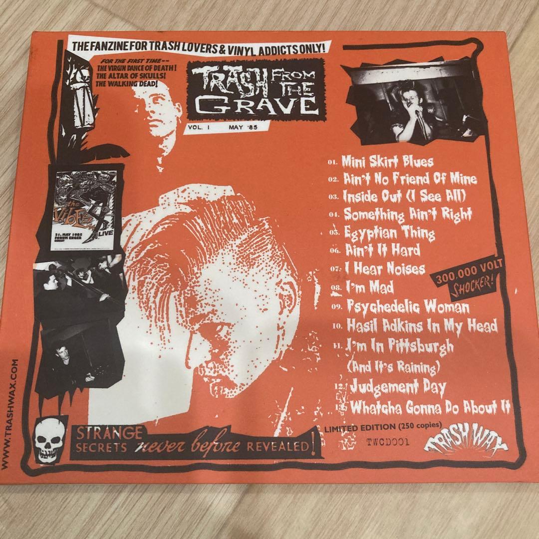 The Vibes - Voodoo Juju CD Limited Edition 250 Copies Trash Wax Live 1985 Rare