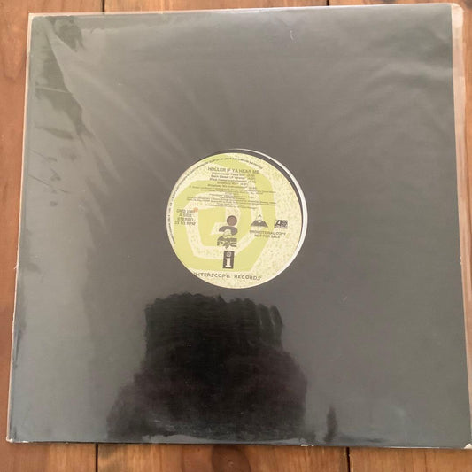 2Pac - Holler If Ya Hear Me 12" Vinyl Promo Single Interscope Hip Hop
