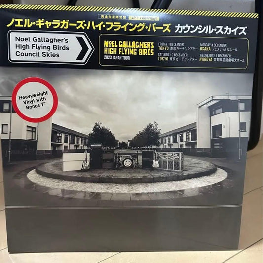 Noel Gallagher Council Skies Limited Edition Vinyl Record Japan Tour Obi | Japansoundstore