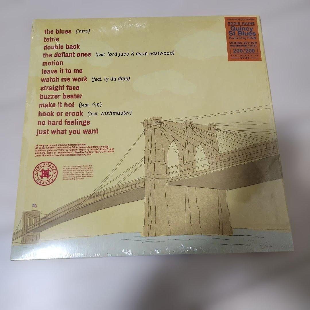Eddie Kaine & Finn - Quincy St. Blues Vinyl LP Limited Numbered 200/200