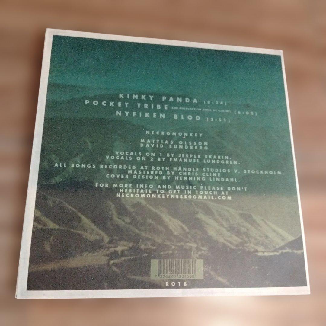 Necromonkey - The Shadow of the Blind Man - CD, Digipak, Swedish Prog, Import