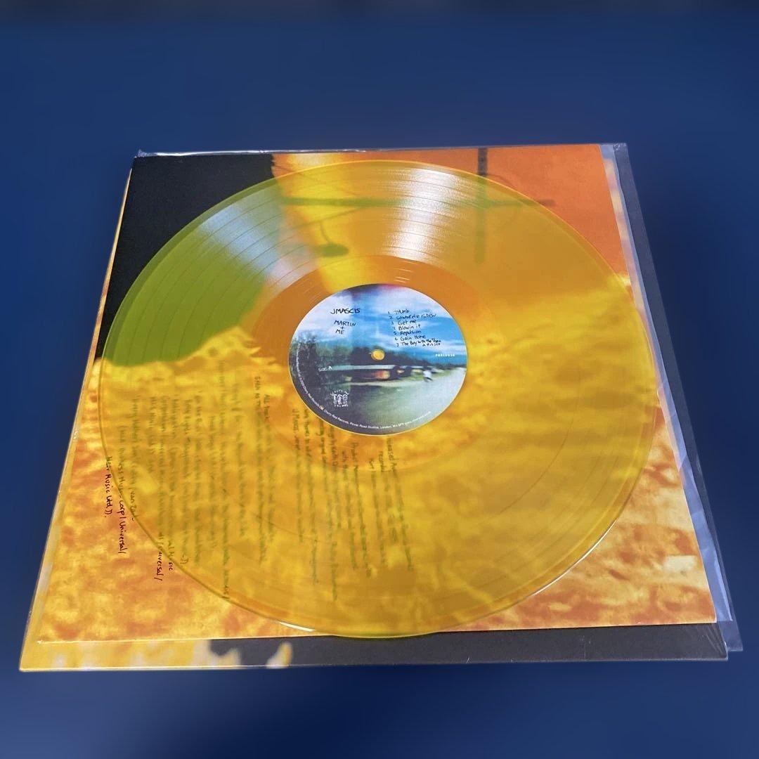 J Mascis - Martin + Me LP Limited Yellow Vinyl Record
