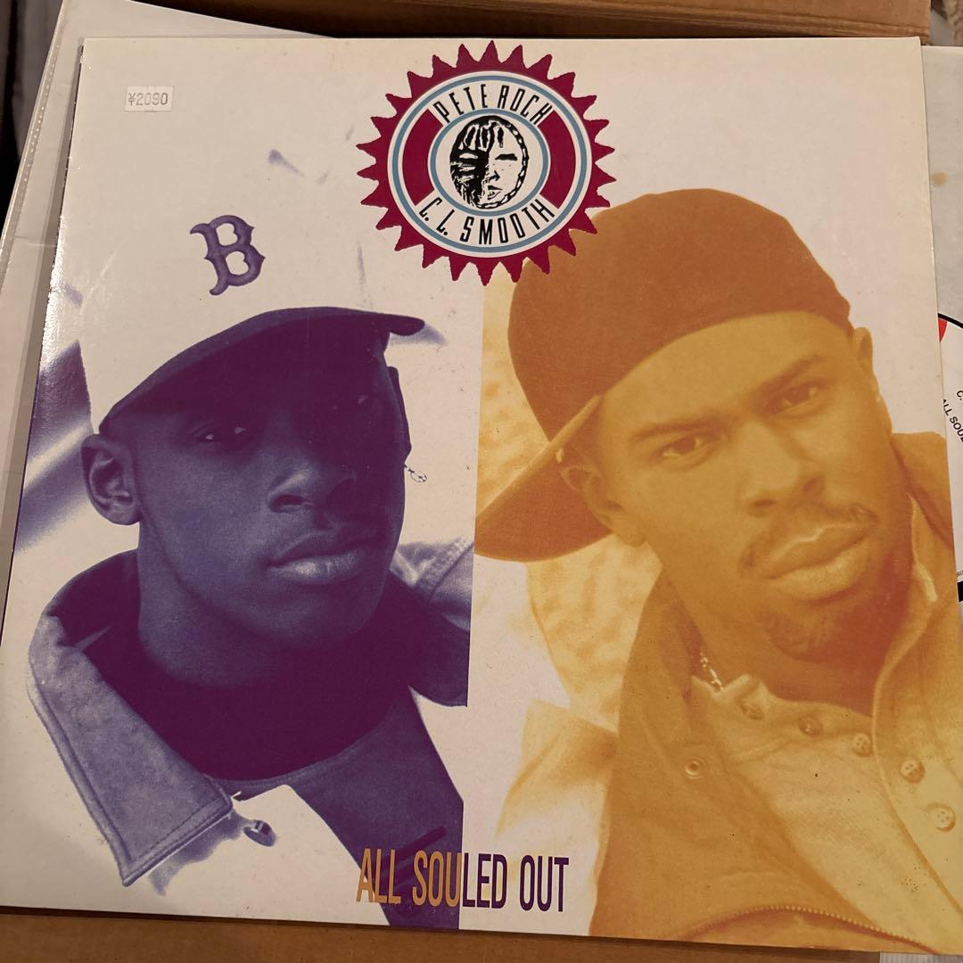Pete Rock & C.L. Smooth - All Souled Out EP 1991 Classic Hip Hop Vinyl LP