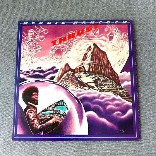 Herbie Hancock Thrust LP Japan CBS/SONY SOPN-96 Jazz Funk Fusion Record