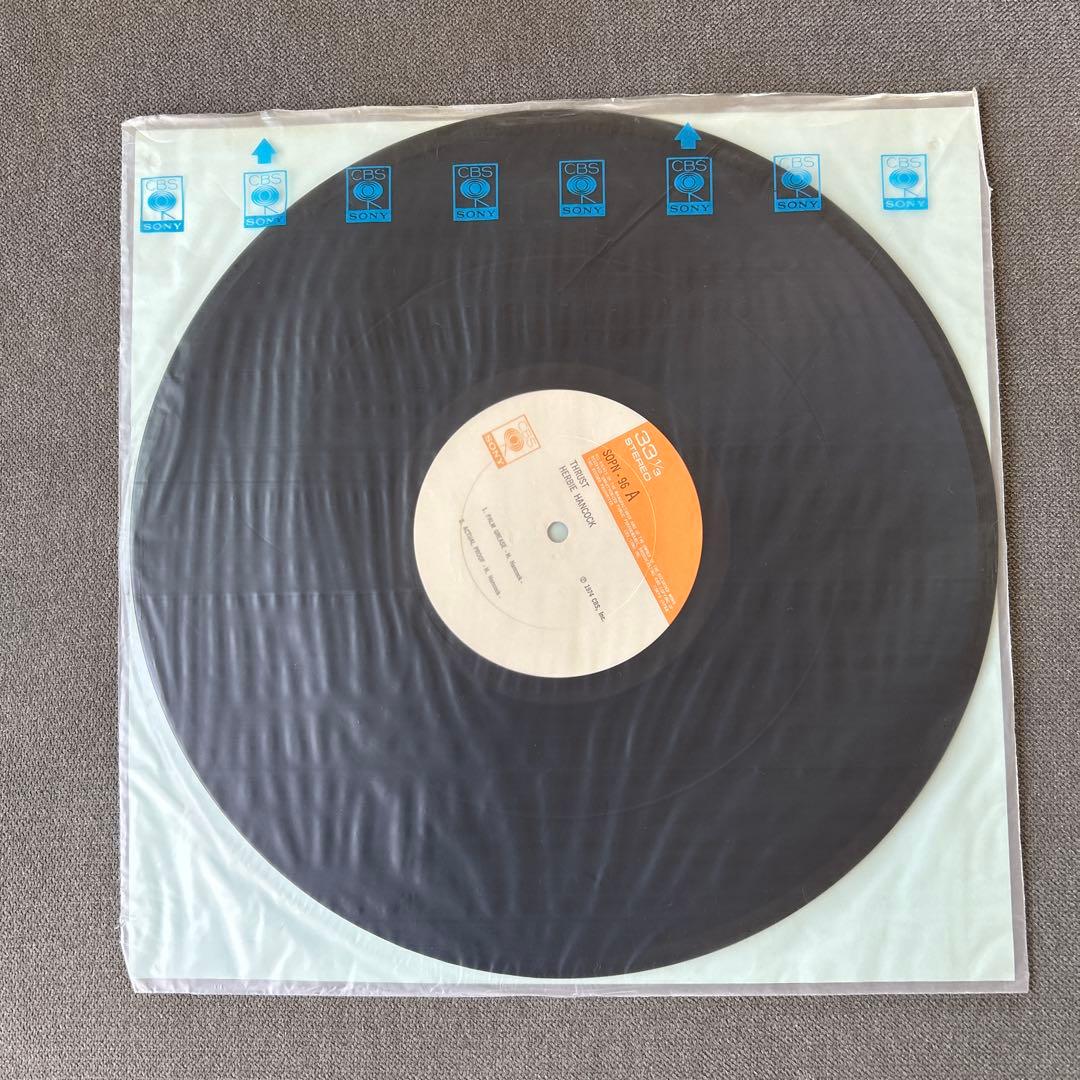 Herbie Hancock Thrust LP Japan CBS/SONY SOPN-96 Jazz Funk Fusion Record