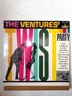 The Ventures - Twist Party - Rare Red Vinyl LP Japan 1965 Liberty LR 7121