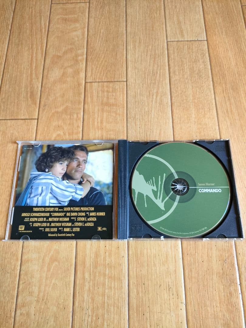 Commando OST 2003 Limited Edition 3000 Copies Arnold Schwarzenegger Soundtrack | Japansoundstore