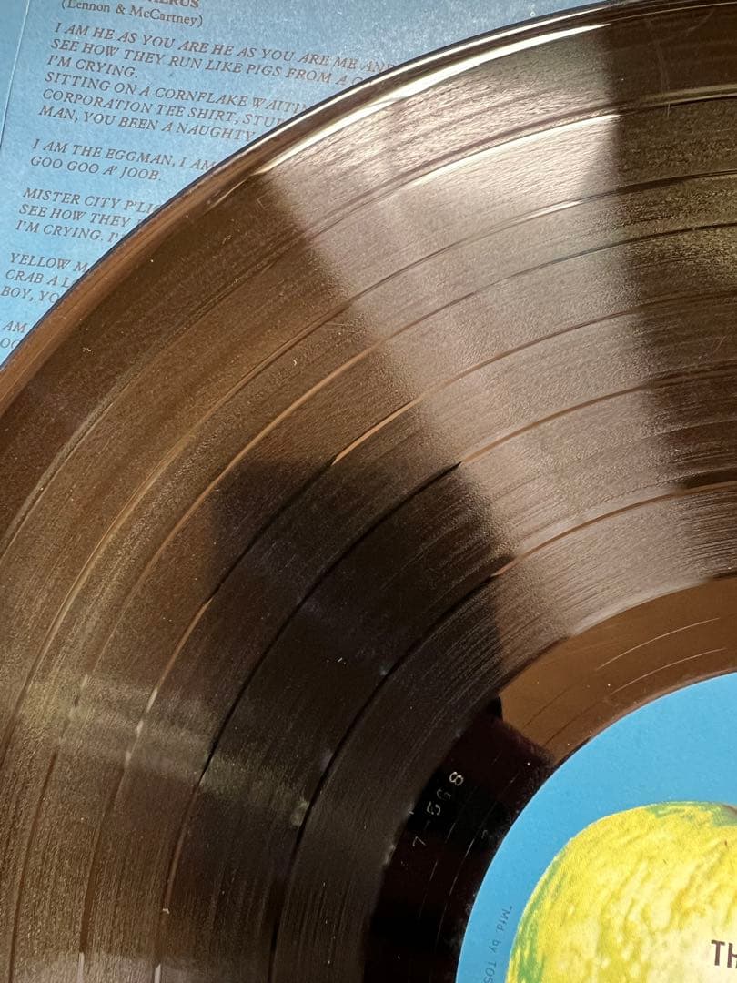 The Beatles 1967-1970 Blue Album 2LP Japan Vinyl EAS-77005-6 w/ OBI