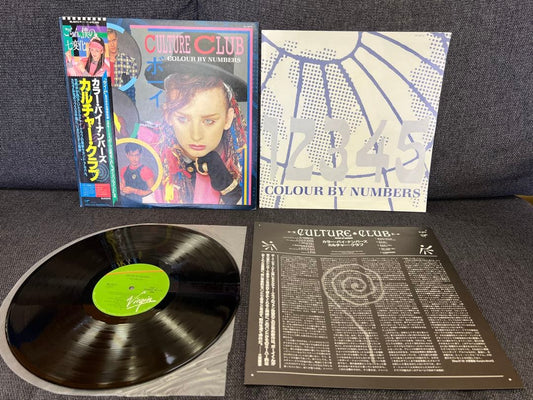 Culture Club Colour By Numbers LP Japan Pressing w/ Obi VIL-6072 Boy George