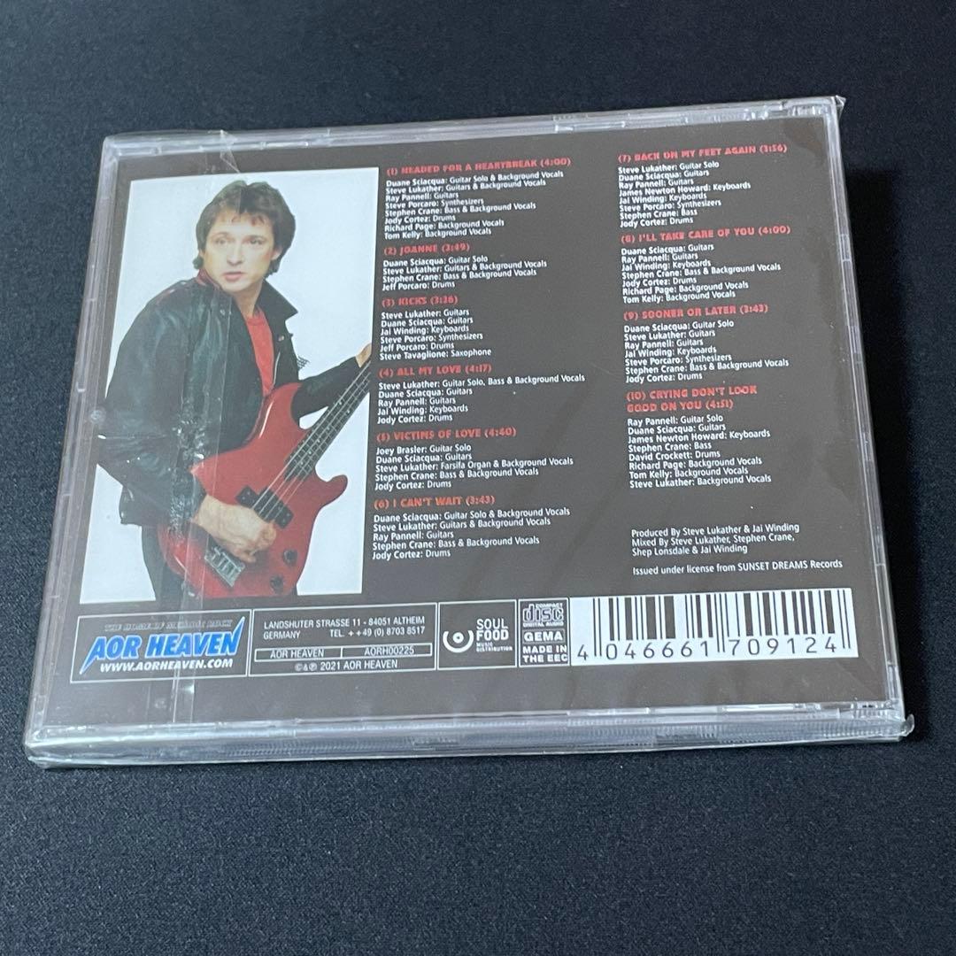 Stephen Crane - Kicks CD, Limited Edition 500 Copies, AOR Heaven, 2021 Pressing