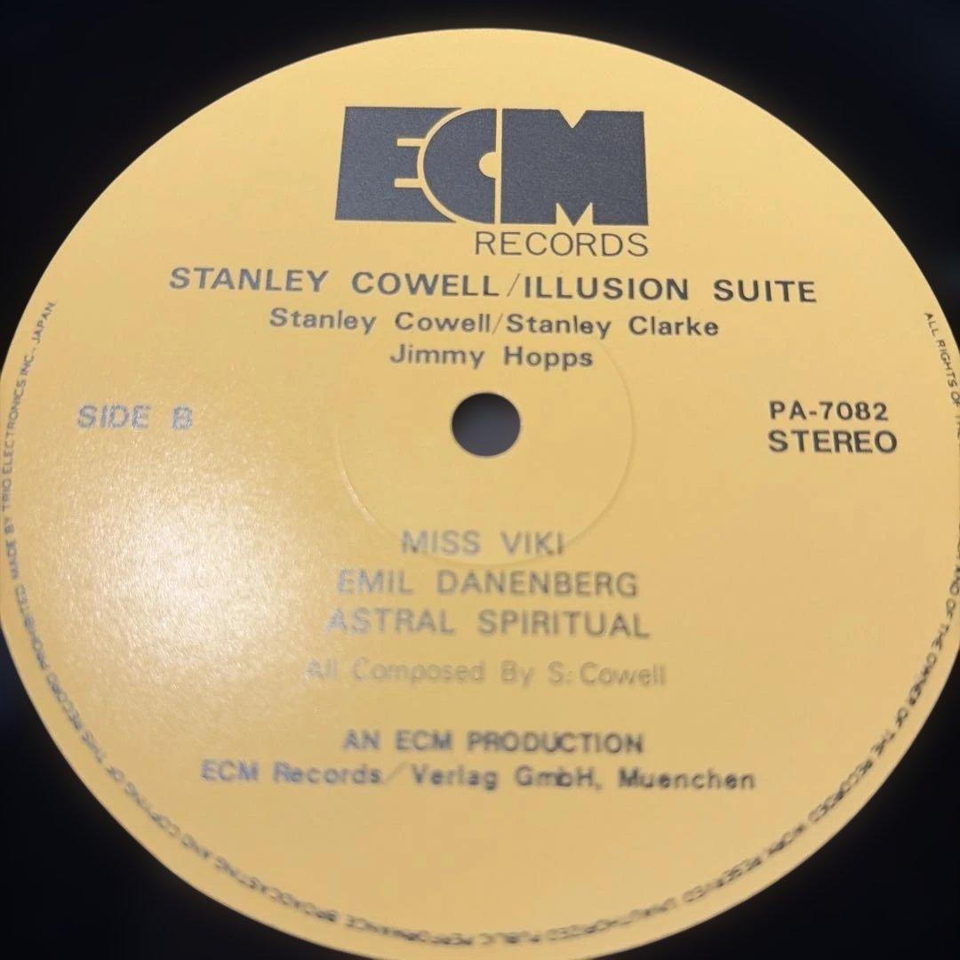 Stanley Cowell - Illusion Suite Vinyl LP Japan Pressing Trio Records PA-7082