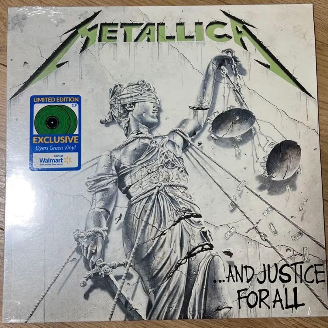 Metallica...And Justice For All 2LP Dyers Green Vinyl Walmart Exclusive Import
