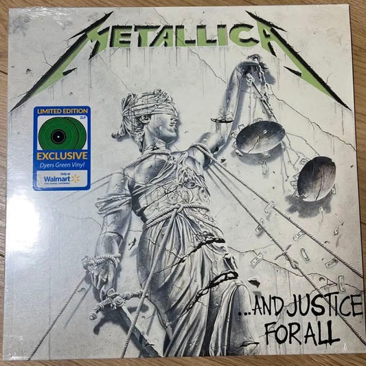 Metallica...And Justice For All 2LP Dyers Green Vinyl Walmart Exclusive Import