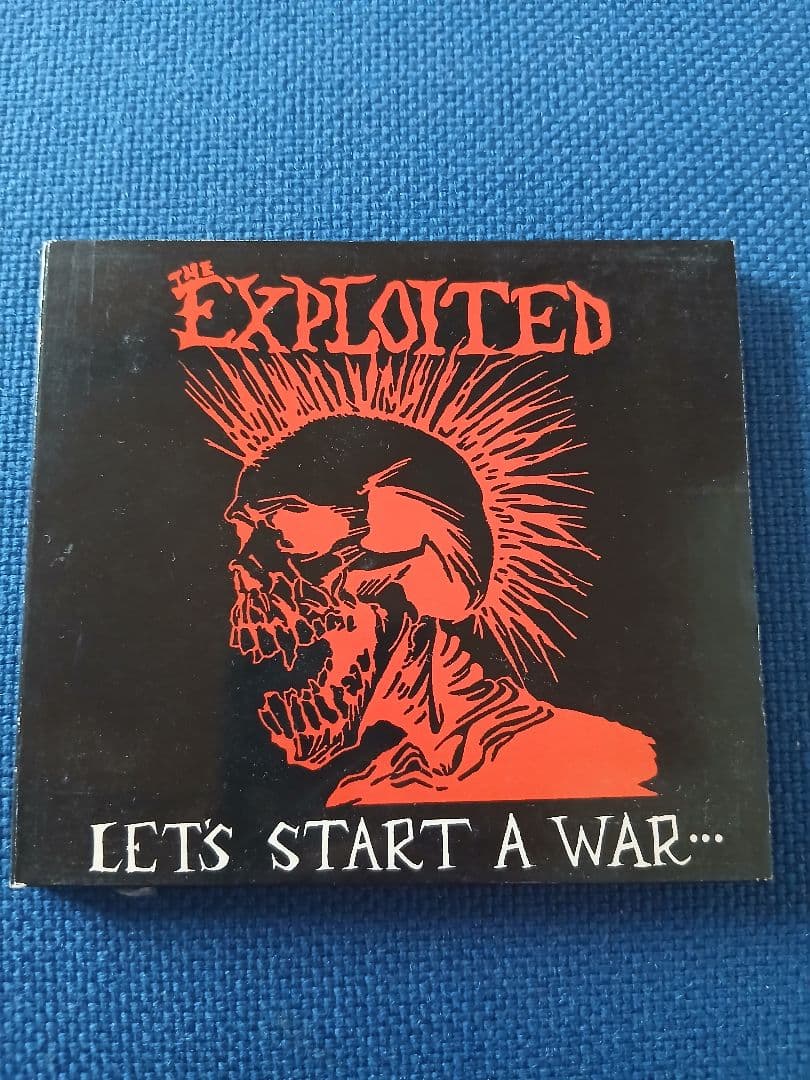 The Exploited Let's Start A War CD 2001 UK Pressing Captain Oi! Records