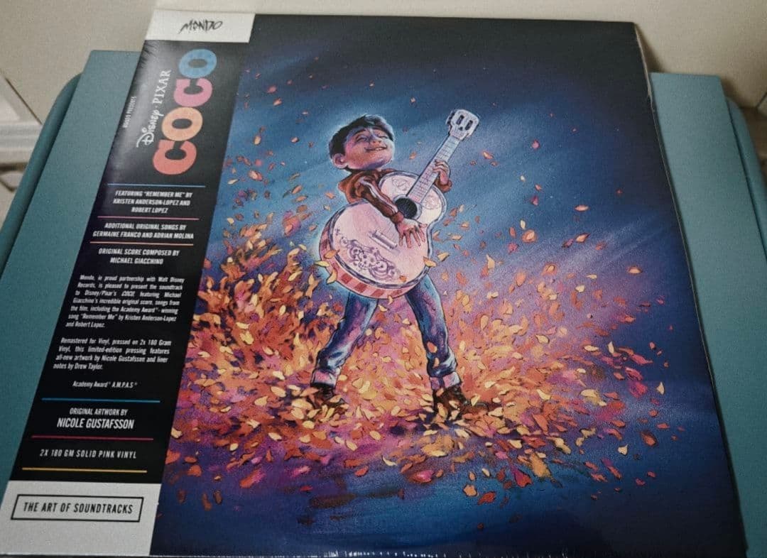 Disney Pixar Coco Soundtrack Mondo Exclusive 2xLP Vinyl Record Japan